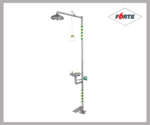 FORTE EYEWASH WITH SHOWER - SS