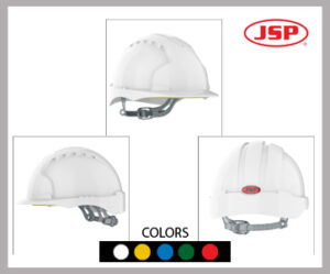 JSP SLIP RATCHET NON VENTED SAFETY HELMET