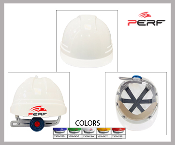 PERF PUSH BUTTON TYPE SAFETY HELMET PERF PUSH BUTTON TYPE SAFETY HELMET