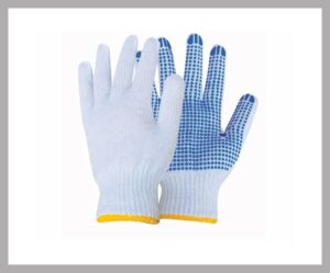 Dotted Gloves – B/W (Single) (250 pairs)